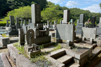 【戒名彫刻】岡崎市対応|豊田市古瀬間霊苑|戒名彫刻|施工事例